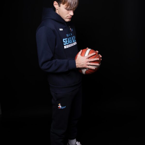 Genova Seagulls Basketball Unisex Tracksuit - Blue Navy